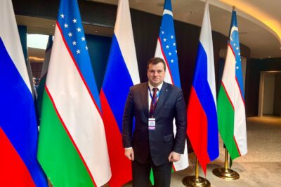 Олег Малахов принимает участие в Узбекско-российском бизнес-форуме в Самарканде
